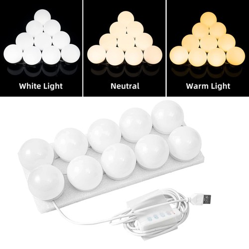 Make mirror lights led - up,