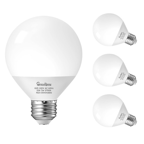 Vanity light bulbs - light, for